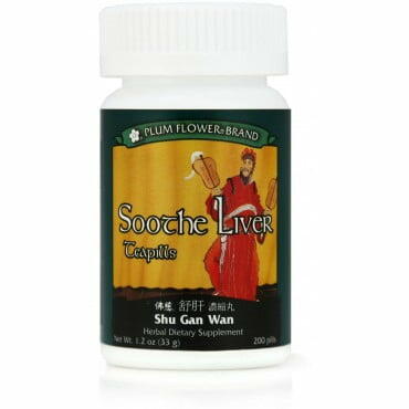Plum Flower - 3677 - Soothe Liver Teapills - 200 Teapills