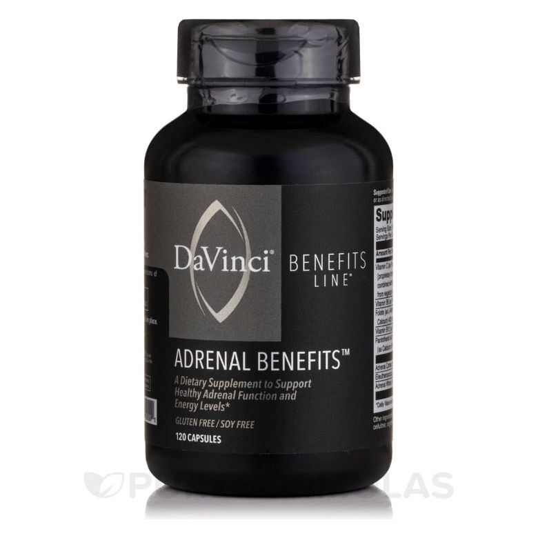 Davinci Adrenal Benefits 120 capsules - The Oasis of Health