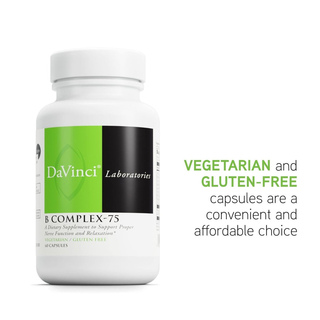 Davinci B Complex - 75 60 caps - The Oasis of Health