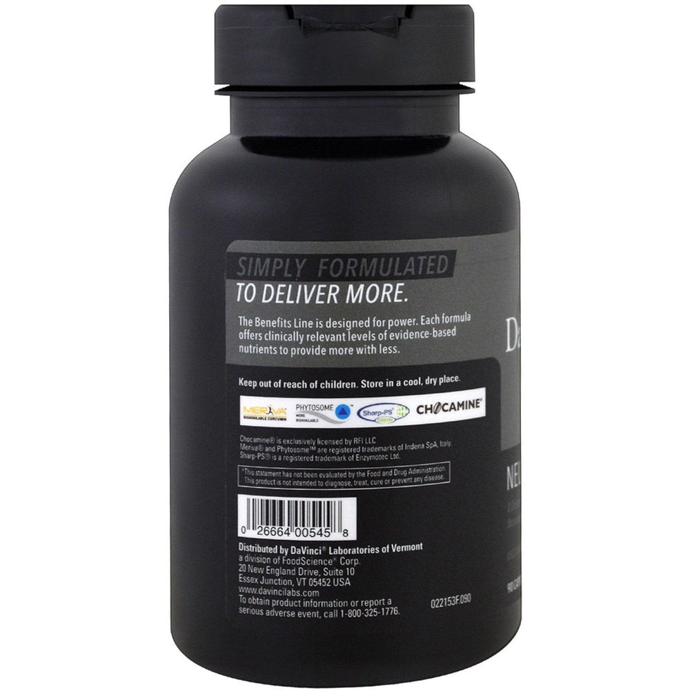 DaVinci Benefits Neuro Benefits 90 Capsules - The Oasis of Health