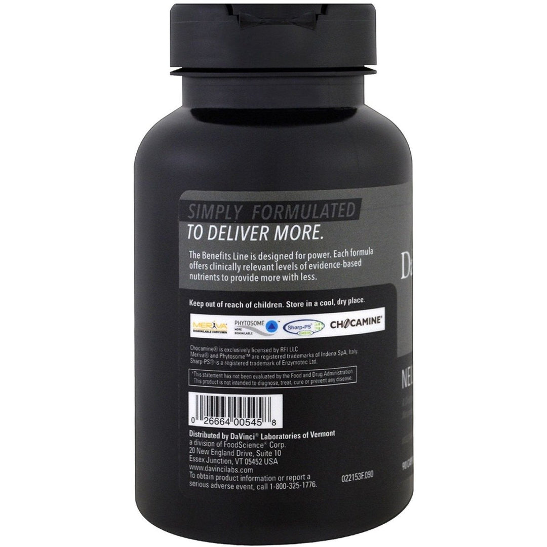 DaVinci Benefits Neuro Benefits 90 Capsules - The Oasis of Health