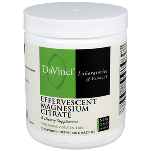 Davinci Effervescent Magnesium Citrate 516 Grams 75 Servings - The Oasis of Health
