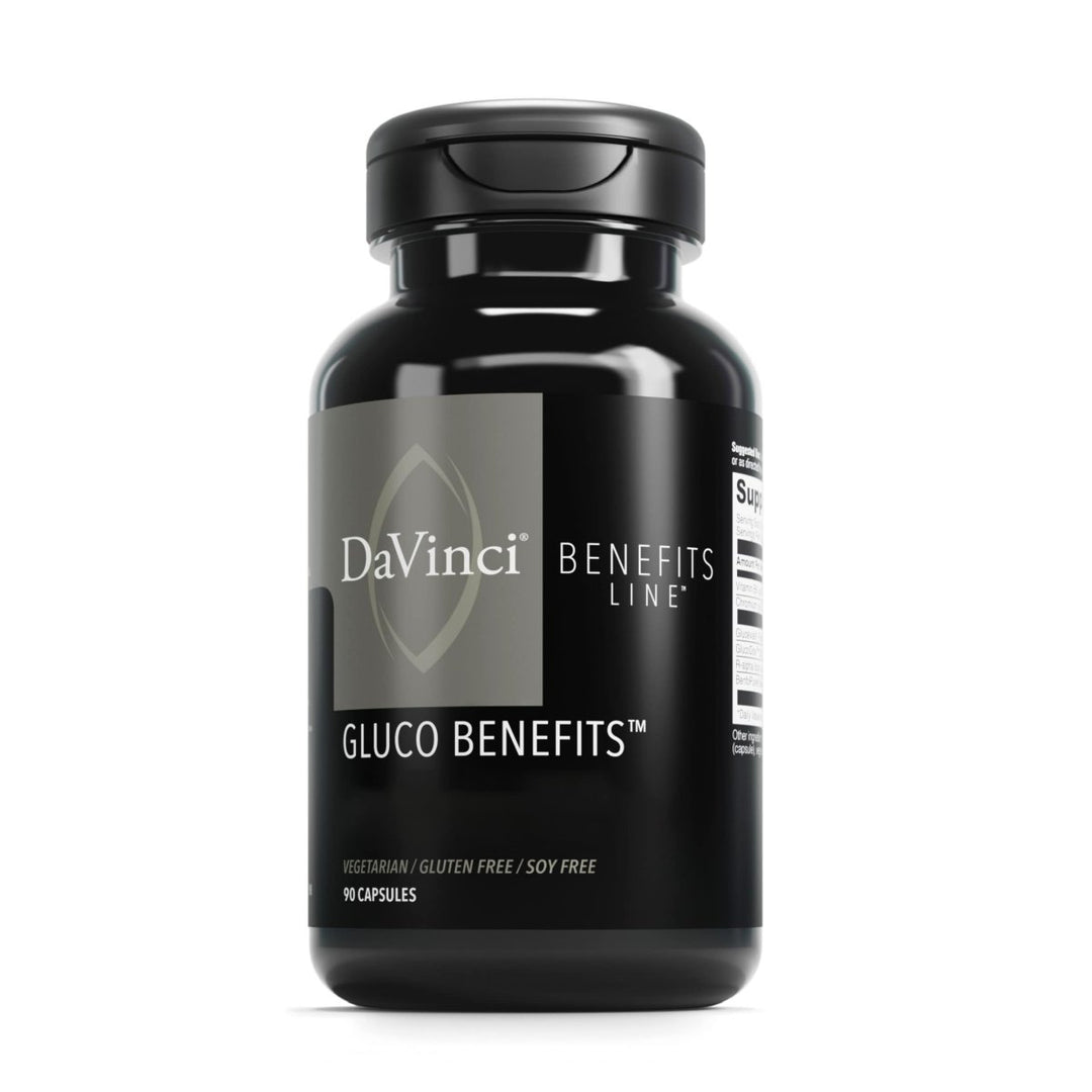 Davinci Gluco Benefits 90 caps - The Oasis of Health