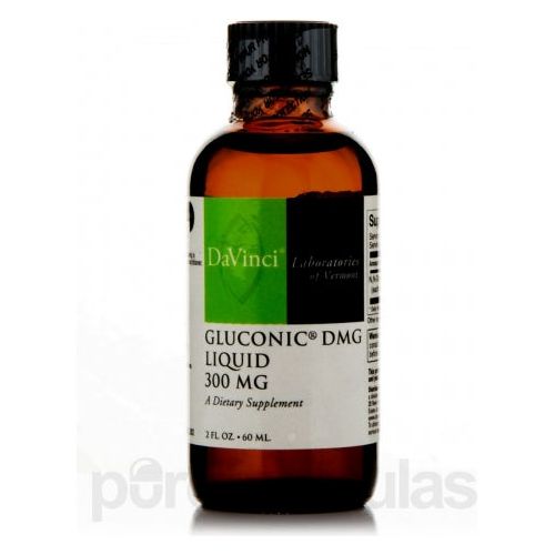 Davinci Gluconic DMG Liquid 300 mg 2oz - 2 Pack - The Oasis of Health