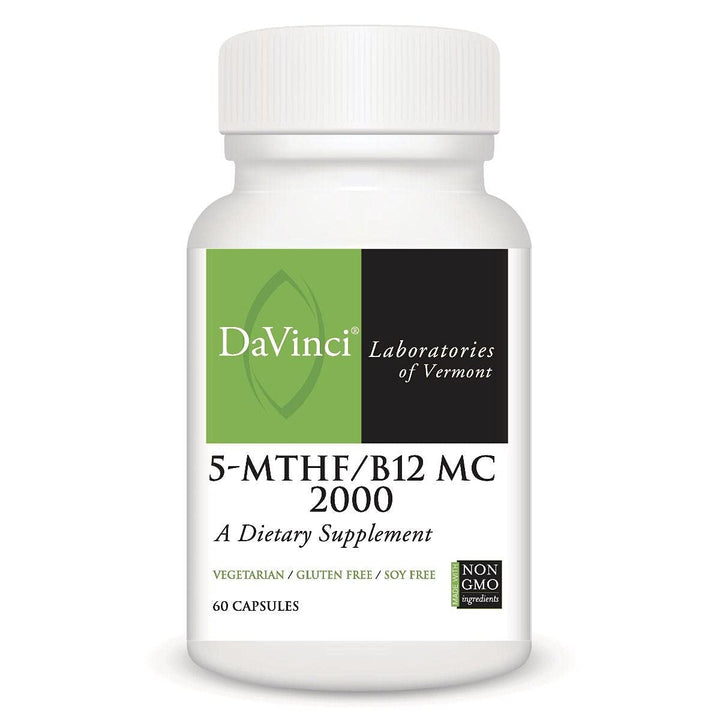 DaVinci Laboratories - 5 - MTHF/ B12 MC 60c by Unknown - The Oasis of Health