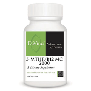 DaVinci Laboratories - 5 - MTHF/ B12 MC 60c by Unknown - The Oasis of Health
