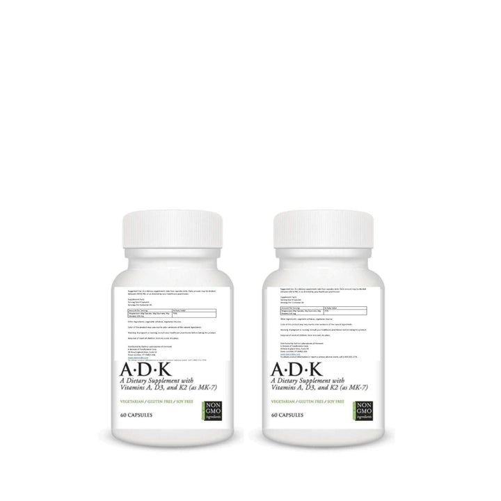 Davinci Laboratories A.D.K Vitamins Supplement Bundle (2 - Pack, 120 Capsules) (2 Items) - The Oasis of Health