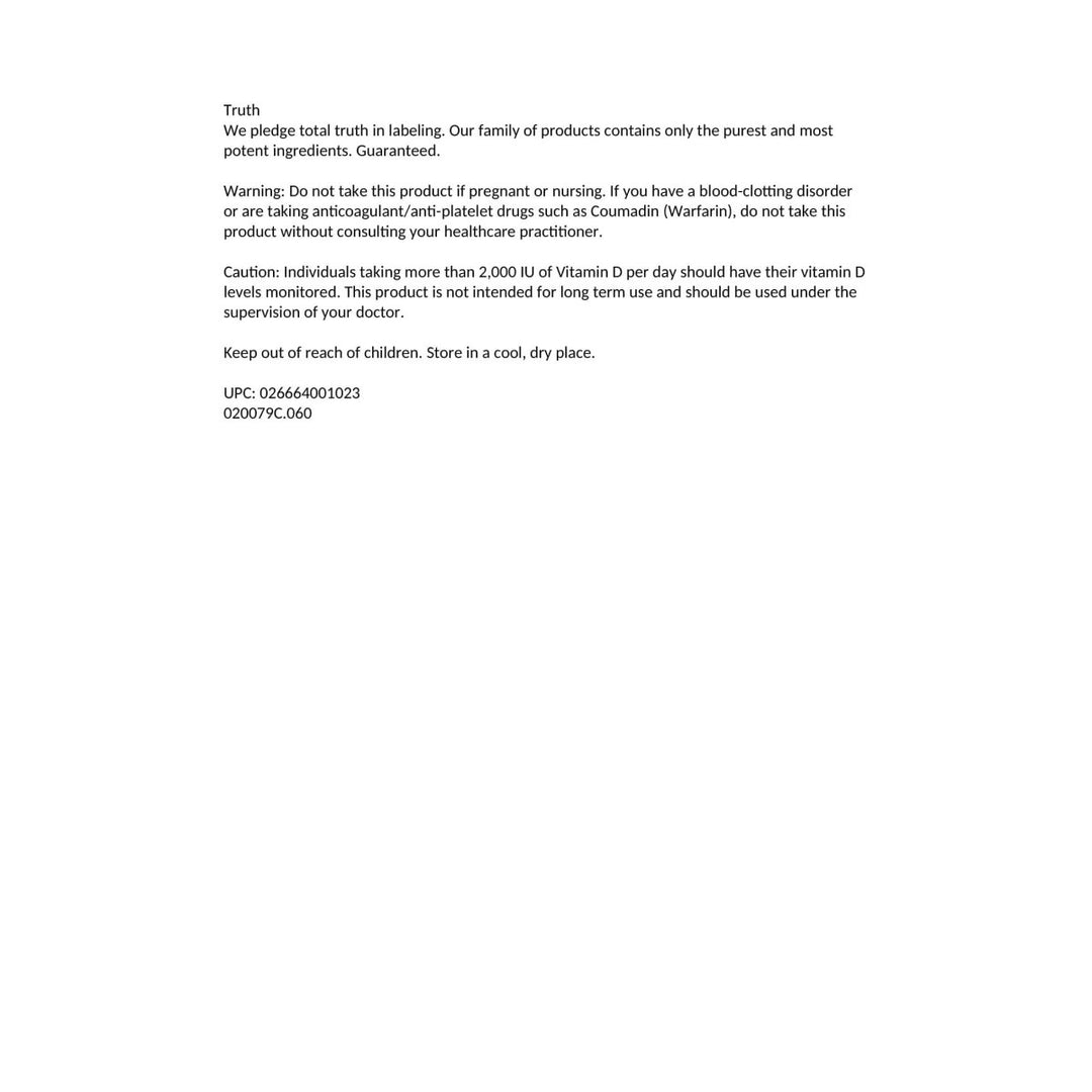 Davinci Laboratories A.D.K Vitamins Supplement Bundle (2 - Pack, 120 Capsules) (2 Items) - The Oasis of Health