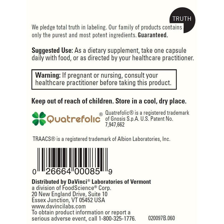 Davinci Laboratories Daily Best Ultra Capsules, 60 Count - The Oasis of Health