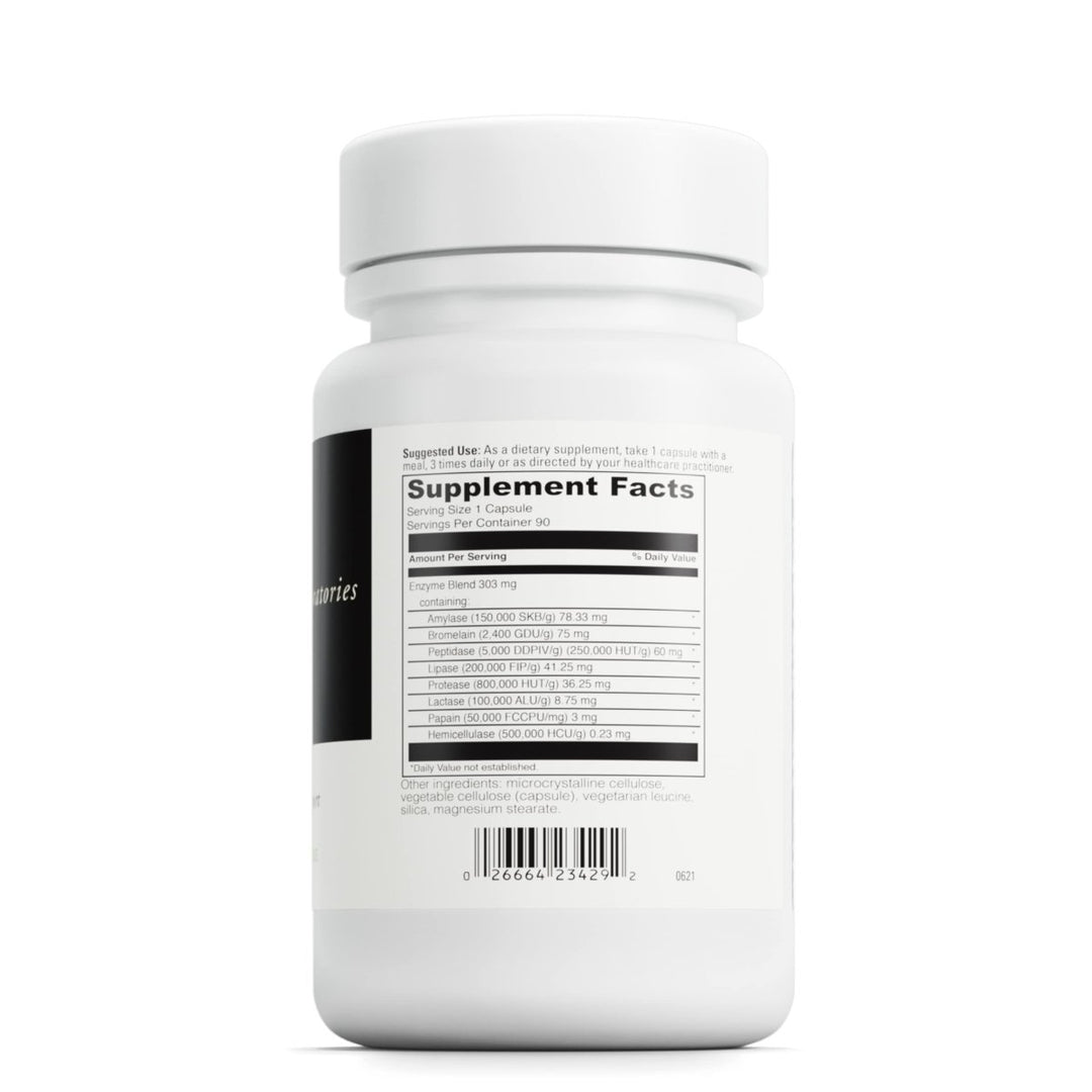 DAVINCI Laboratories - Digenzyme - A Dietary Supplement to Support Digestive Tract Health - Gluten - Free, Soy - Free - 90 Vegetarian Capsules - The Oasis of Health