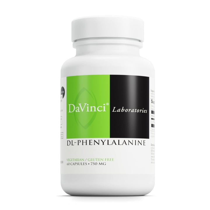 DaVinci Laboratories DL - Phenylalanine - 750 mg - 60 Vegetarian Capsules - The Oasis of Health