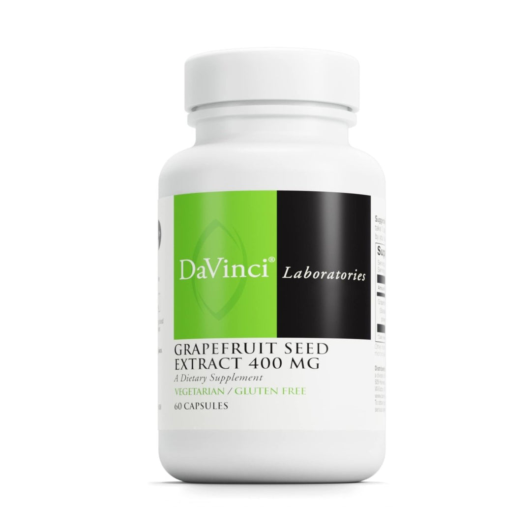 Davinci Laboratories Grapefruit Seed Extract - 400 mg - 60 Vegetarian Capsules - The Oasis of Health