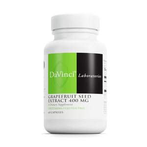 Davinci Laboratories Grapefruit Seed Extract - 400 mg - 60 Vegetarian Capsules - The Oasis of Health
