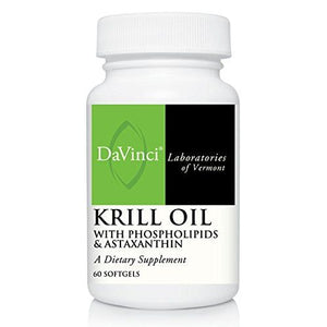 Davinci Laboratories Krill Oil - 60 Softgels - The Oasis of Health