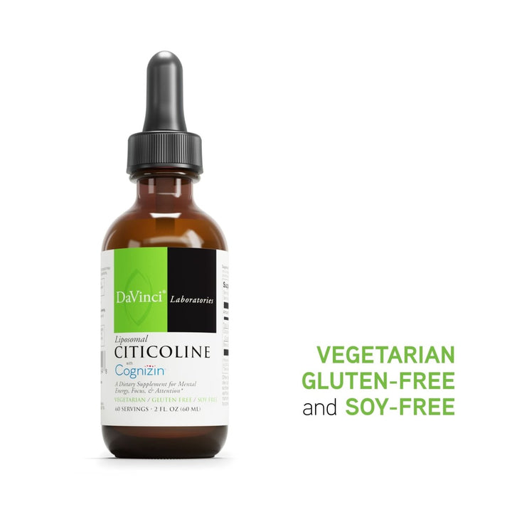 DAVINCI Laboratories - Liposomal Citicoline - 60 Servings - 2 Fl Oz - The Oasis of Health
