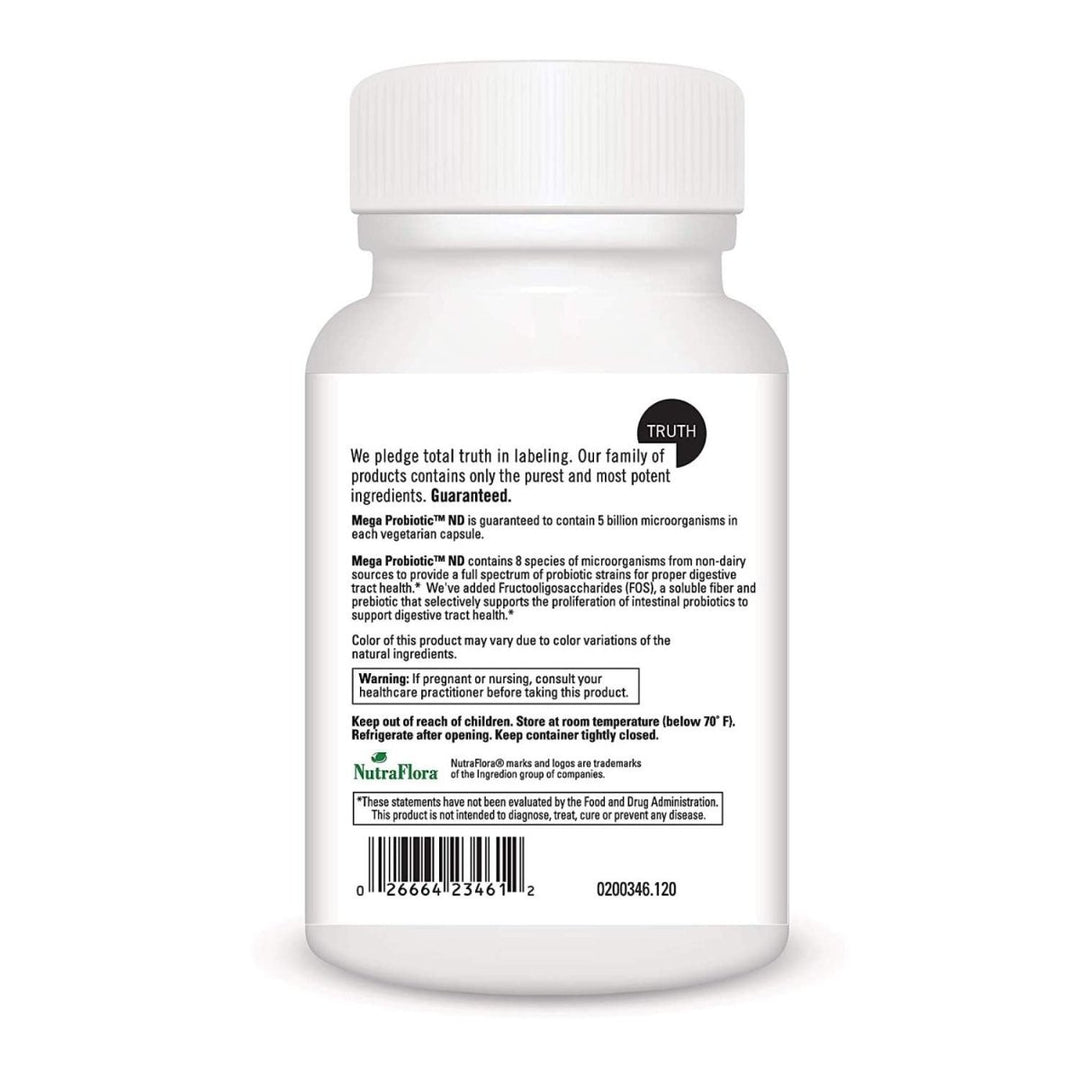 Davinci Laboratories Mega Probiotic ND Non - Dairy Digestive Health Supplement Bundle (2 - Pack, 240 Count) (2 Items) - The Oasis of Health