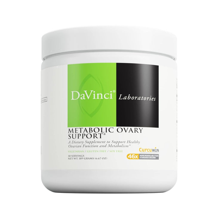 DAVINCI Laboratories - Metabolic Ovary Support - A Dietary Supplement to Support Healthy Ovarian Function and Metabolism Vegetarian, Gluten - Free, Soy - Free - 30 Servings - 6.67 Oz - The Oasis of Health