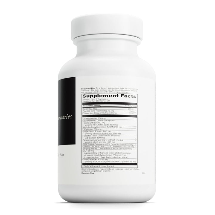 DaVinci Laboratories of Vermont Hair Effects & Growth Supplement with Biotin(Gluten - Free), 90 Count (Pack of 1) - The Oasis of Health