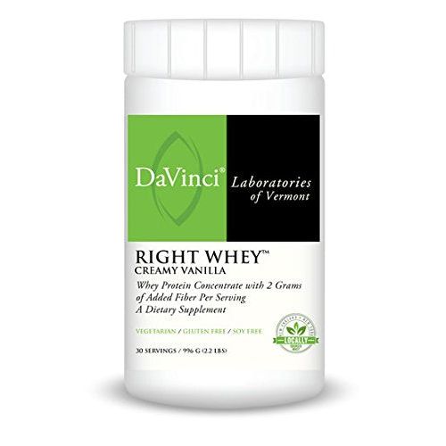 DaVinci Laboratories of Vermont Right Whey Protein, Vanilla, 30 Count - The Oasis of Health