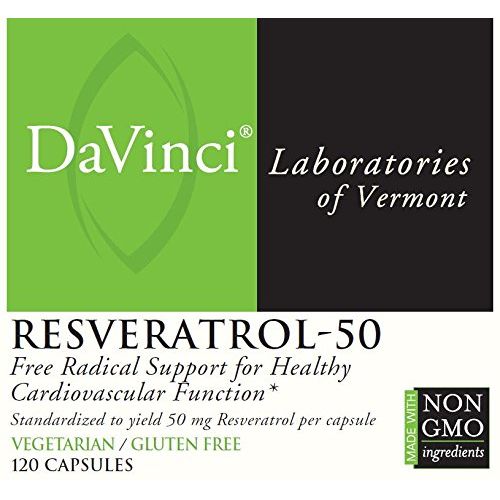 DaVinci Laboratories Resveratrol - 50 120 Caps - The Oasis of Health