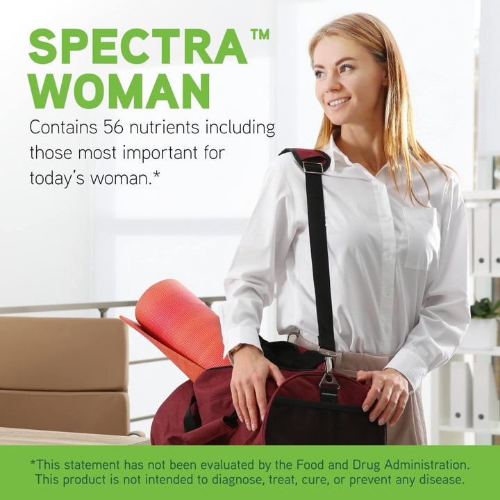 DaVinci Laboratories - Spectra Woman, Women's Multivitamin with Iron and Digestive Enzymes, 120 Count - The Oasis of Health