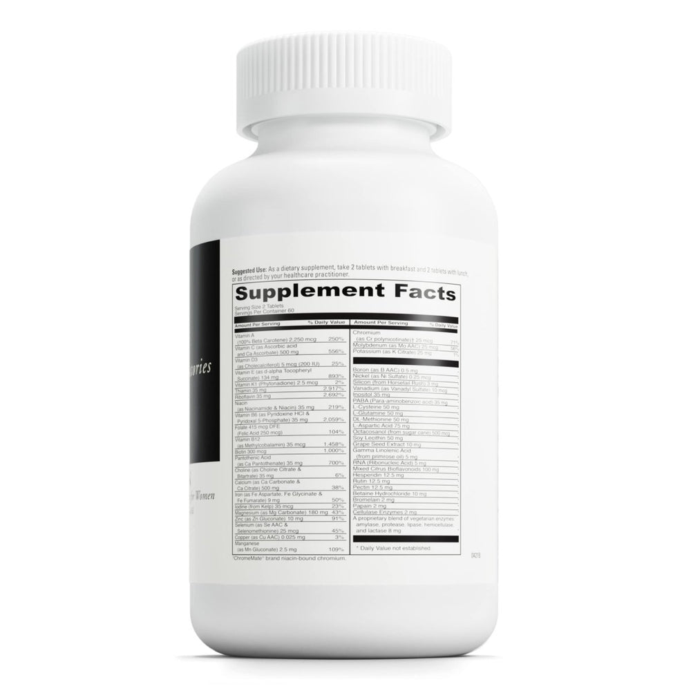 DaVinci Laboratories - Spectra Woman, Women's Multivitamin with Iron and Digestive Enzymes, 120 Count - The Oasis of Health