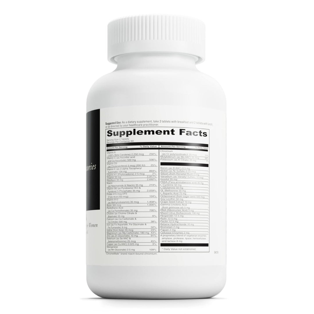 DaVinci Laboratories - Spectra Woman, Women's Multivitamin with Iron and Digestive Enzymes, 120 Count - The Oasis of Health