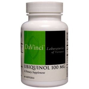 DaVinci Laboratories Ubiquinol 100mg 60sg - The Oasis of Health