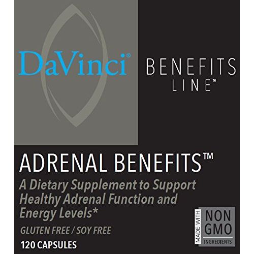 DaVinci Labs Adrenal Benefits, 120 Capsules - The Oasis of Health