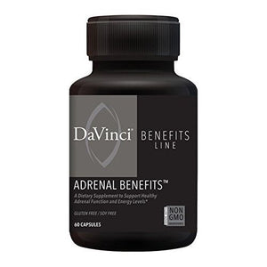 Davinci Labs Adrenal Benefits 60 Capsules - The Oasis of Health