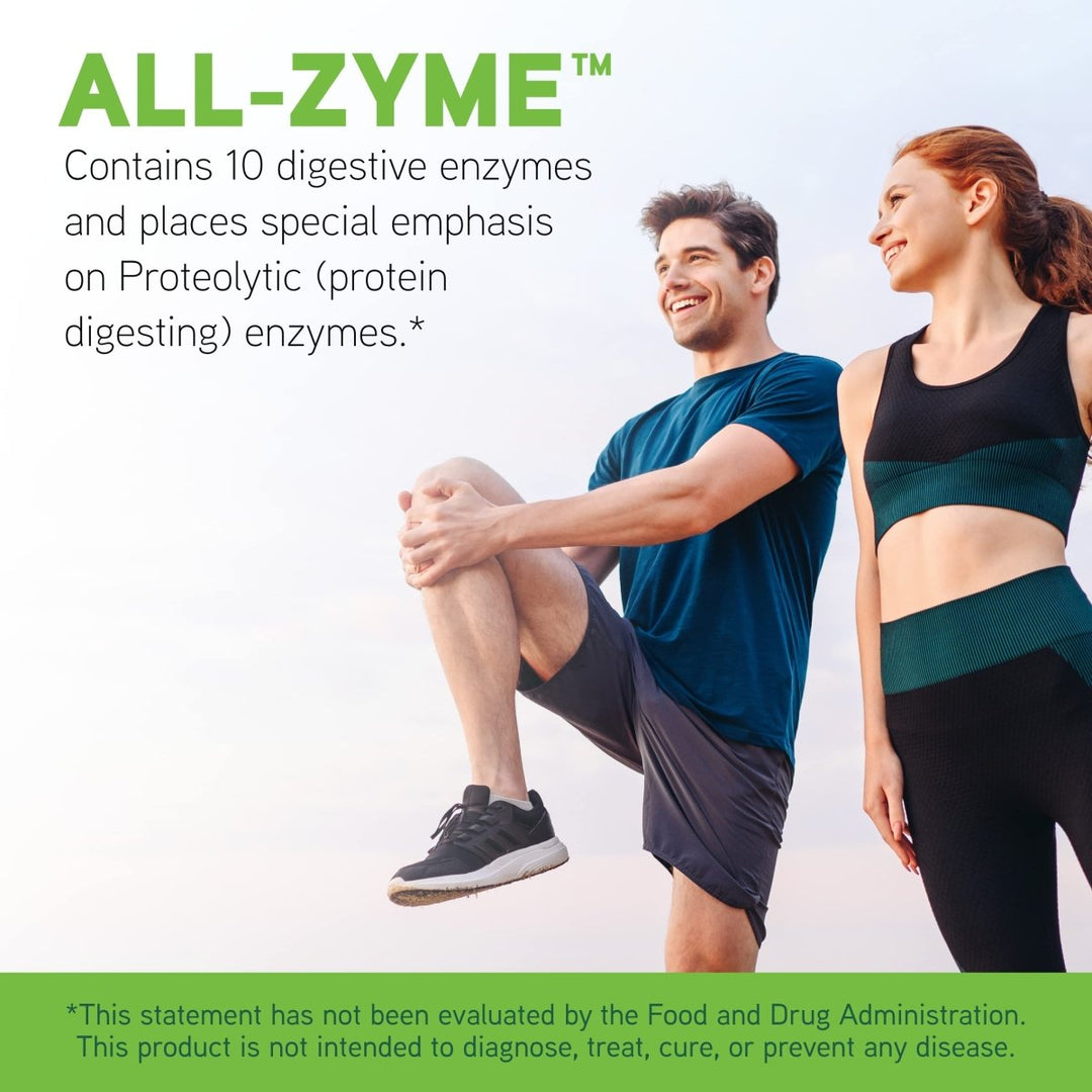 DaVinci Labs All - Zyme - Support Digestive Tract Function and Nutrient Absorption - 90 Tablets - The Oasis of Health