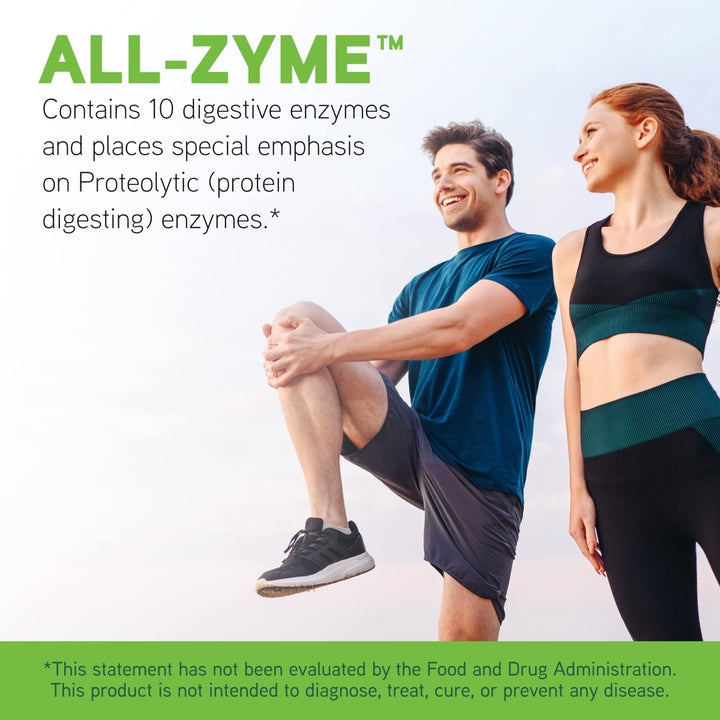 DaVinci Labs All - Zyme - Support Digestive Tract Function and Nutrient Absorption - 90 Tablets - The Oasis of Health
