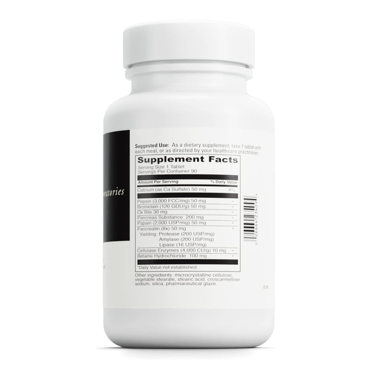 DaVinci Labs All - Zyme - Support Digestive Tract Function and Nutrient Absorption - 90 Tablets - The Oasis of Health