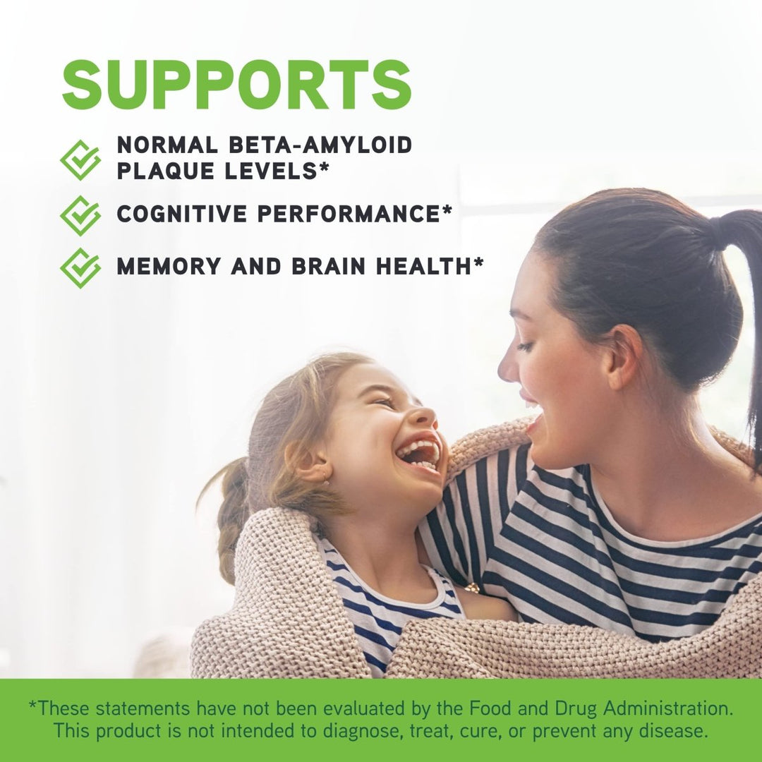 DAVINCI Labs Amyloid Complete - Dietary Supplement to Support Cognitive Function, Brain Health and Healthy Aging - with Colostrum Extract, Curcumin Extract and More - Gluten - Free - 90 Vegetarian Caps - The Oasis of Health