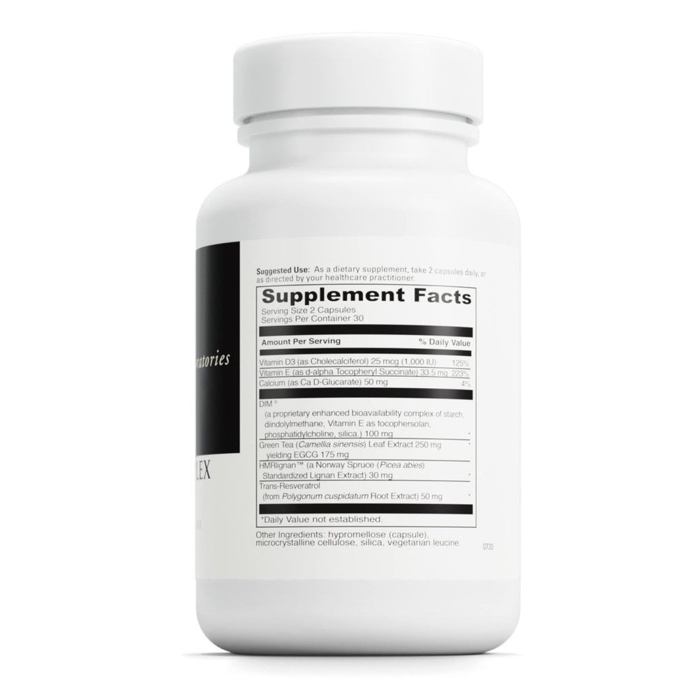DaVinci Labs BioDIM Complex - Antioxidant Supplement to Support Cellular Health and Hormone Balance for Women and Men* - With Vitamin D3, E, Calcium and More - Gluten - Free - 60 Vegetarian Capsules - The Oasis of Health