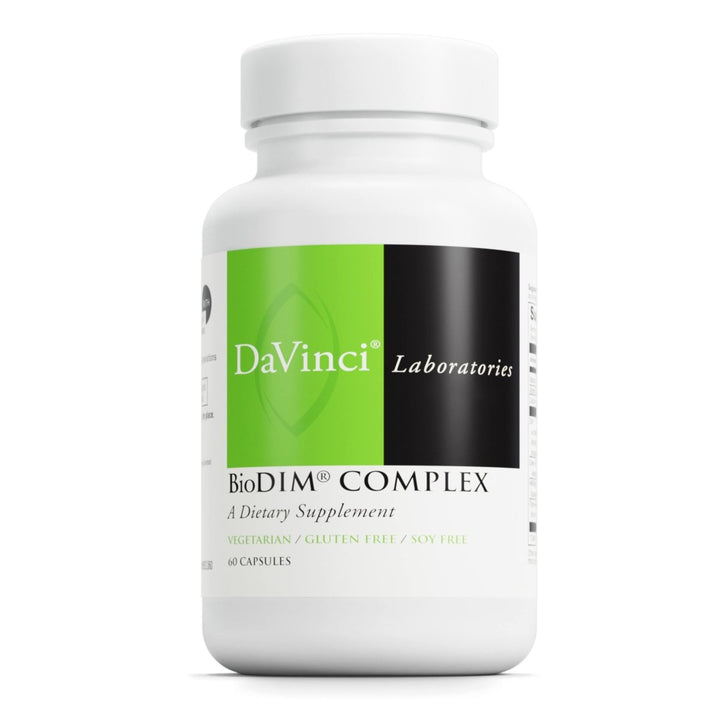 DaVinci Labs BioDIM Complex - Antioxidant Supplement to Support Cellular Health and Hormone Balance for Women and Men* - With Vitamin D3, E, Calcium and More - Gluten - Free - 60 Vegetarian Capsules - The Oasis of Health