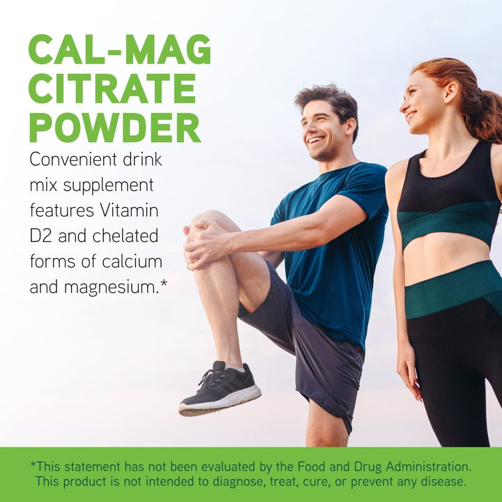DaVinci Labs Cal - Mag Citrate Powder - Supports Bone Health* - Dietary Supplement with Vitamin D2, Magnesium & Calcium - Vegetarian - Gluten - Free - 30 Servings - The Oasis of Health