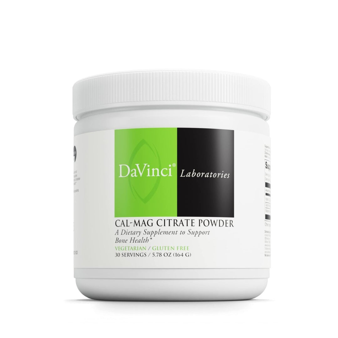 DaVinci Labs Cal - Mag Citrate Powder - Supports Bone Health* - Dietary Supplement with Vitamin D2, Magnesium & Calcium - Vegetarian - Gluten - Free - 30 Servings - The Oasis of Health