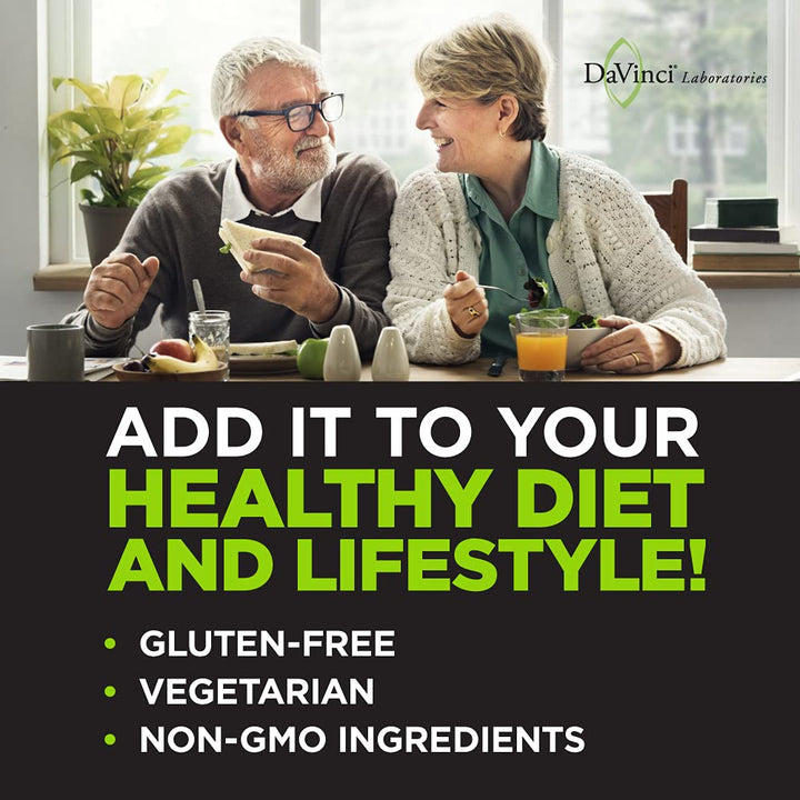 DAVINCI Labs Candid - Away - Dietary Supplement to Support Microflora Balance, Detox and a Healthy Gut - with Calcium, Magnesium, Cellulase, Betaine HCI, and More - Gluten - Free - 90 Vegetarian Capsules - The Oasis of Health