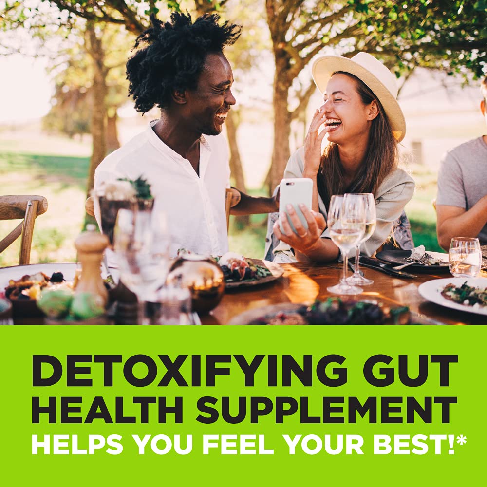 DAVINCI Labs Candid - Away - Dietary Supplement to Support Microflora Balance, Detox and a Healthy Gut - with Calcium, Magnesium, Cellulase, Betaine HCI, and More - Gluten - Free - 90 Vegetarian Capsules - The Oasis of Health