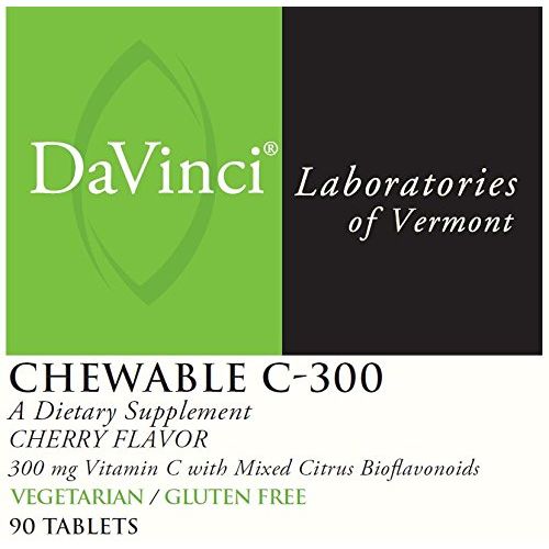 Davinci Labs - Chewable C - 300 Cherry 90 tabs - The Oasis of Health
