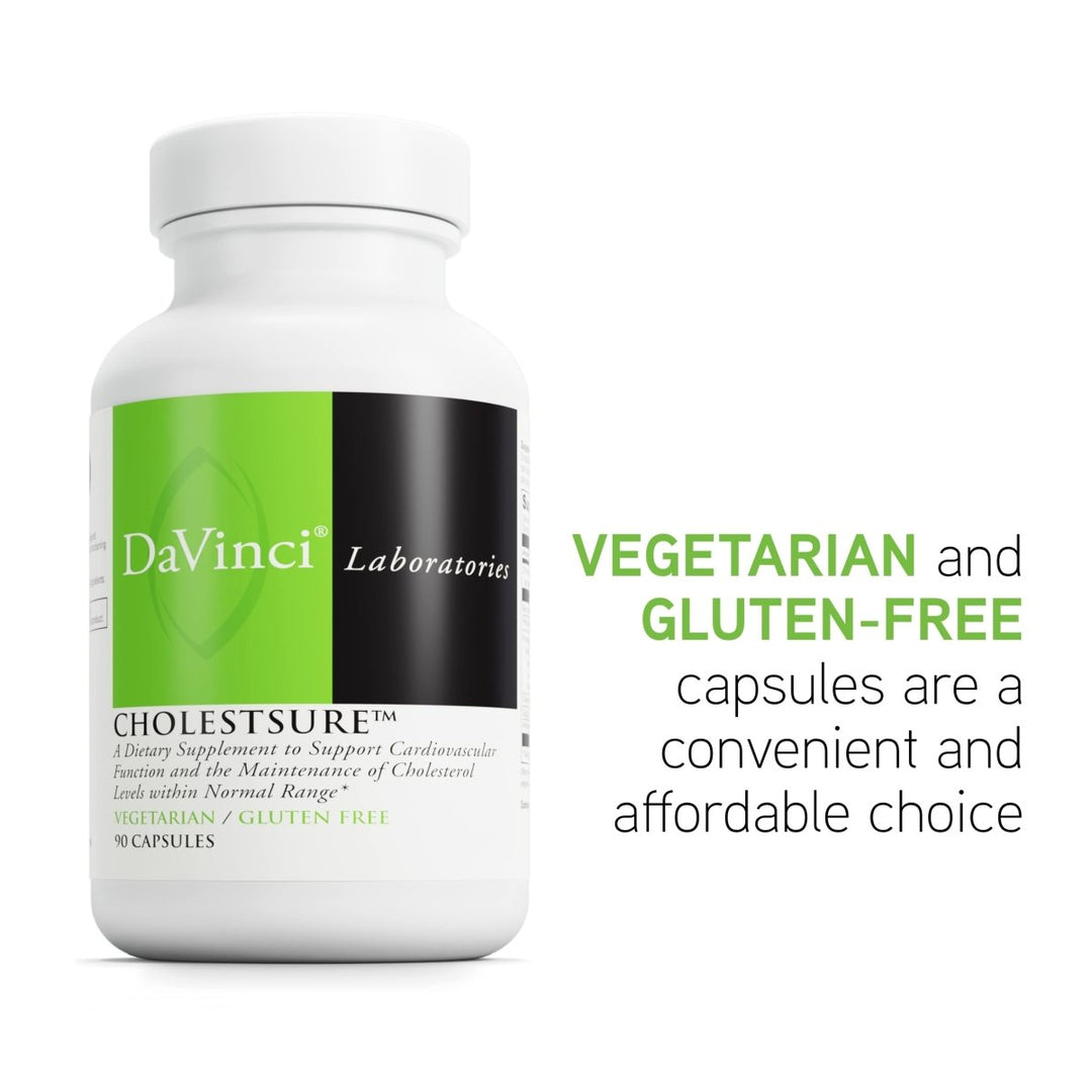 DaVinci Labs CholestSure - Gluten - Free - 90 Vegetarian Capsules - The Oasis of Health