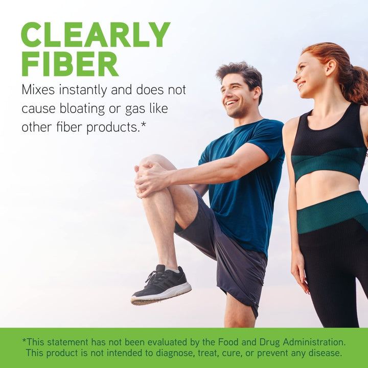 DAVINCI Labs Clearly Fiber - Supplement to Support Intestinal Regularity, Normal Bowel Function, and Triglyceride Levels Within Normal Ranges* - Vegetarian - Gluten - Free - 30 Servings - The Oasis of Health