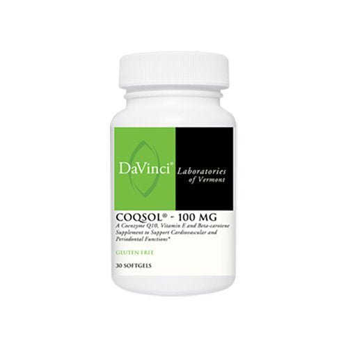 Davinci Labs - CoQsol 100 mg 30 gels [Health and Beauty] [Health and Beauty] - The Oasis of Health