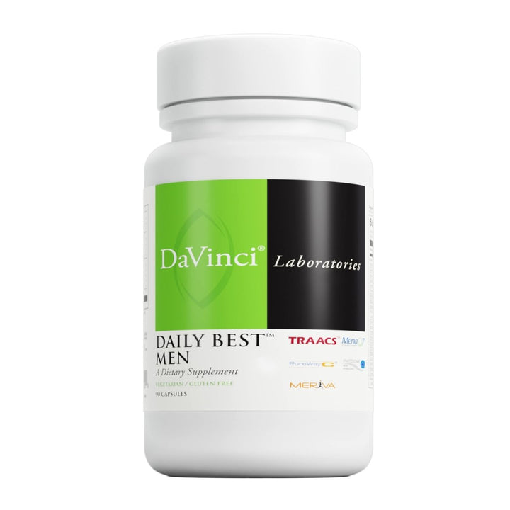 DaVinci Labs - Daily Best Men - A Dietary Supplement with Vitamin B6, Vitamin B12 Vitamin C, Vitamin K2, and More - Vegetarian, Gluten - free - 90 Capsules - The Oasis of Health