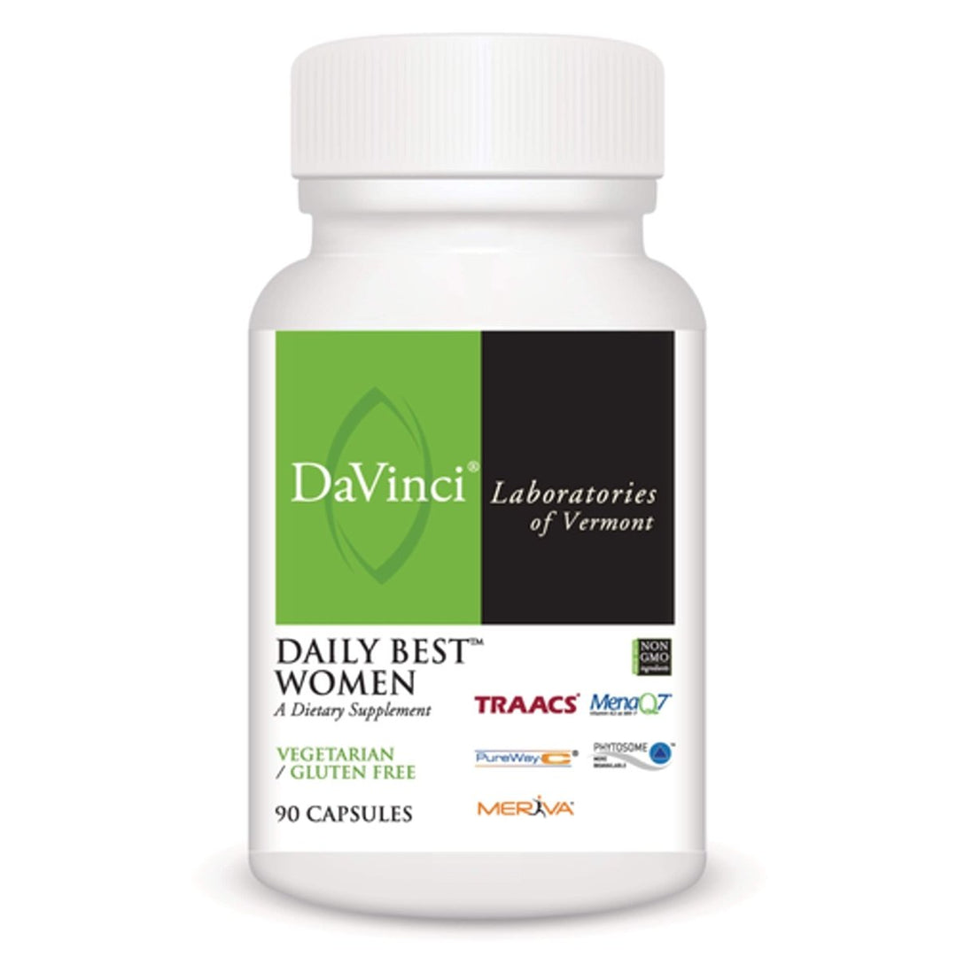 DaVinci Labs - Daily Best Women - A Dietary Supplement with Vitamin B6, Vitamin B12 Vitamin C, Vitamin K2, and More - Vegetarian, Gluten - free - 90 Capsules - The Oasis of Health