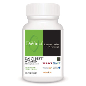 DaVinci Labs - Daily Best Women - A Dietary Supplement with Vitamin B6, Vitamin B12 Vitamin C, Vitamin K2, and More - Vegetarian, Gluten - free - 90 Capsules - The Oasis of Health