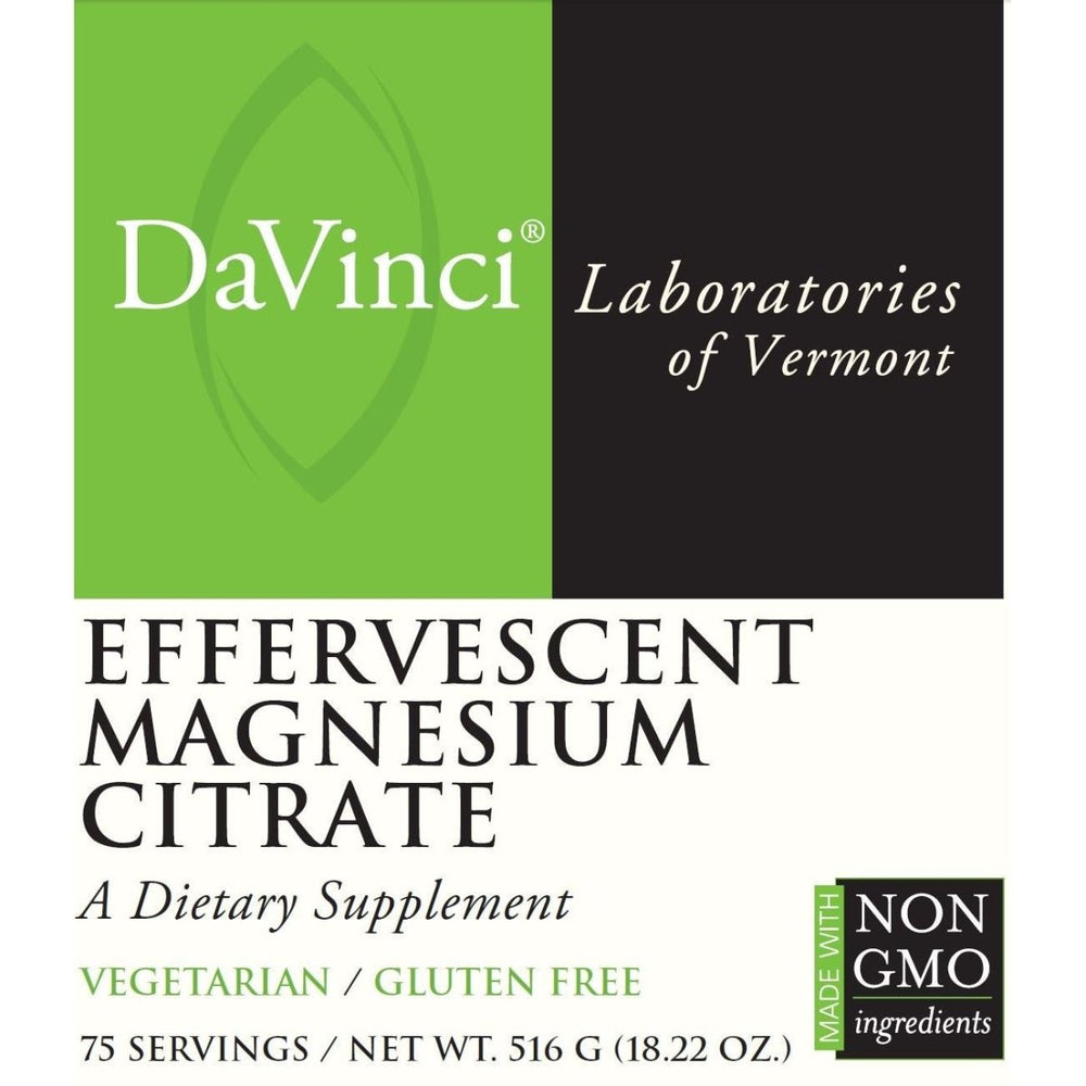 Davinci Labs - Effervescent Magnesium Citrate 75 Servings [Health and Beauty] - The Oasis of Health