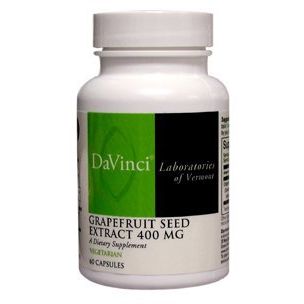 Davinci Labs - Grapefruit Seed Extract 400 mg 60 vcaps - The Oasis of Health