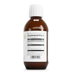 DAVINCI Labs kiddOmega - 3 - Liquid Omega - 3 Supplement for Kids - for Immune System, Focus and Brain Support* - with Monk Fruit, DHA, EPA and More - Cherry Orange Flavor - 200mL - The Oasis of Health